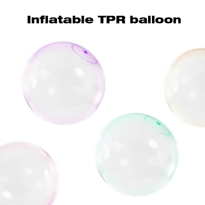 Шарики для игрушек прозрачные цветные круглые шары ed украшения детей активного