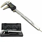 Штангенциркуль цифровой, 200 мм, 8 дюймов, в черной коробке