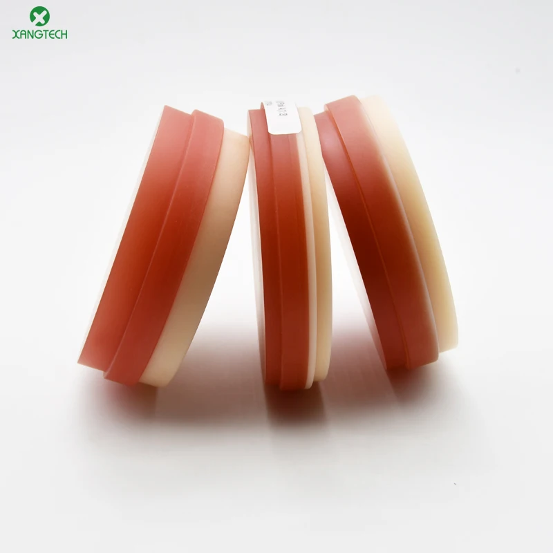 XANGTECH 98*20 мм двухслойные розовые + Vita 16 цветов Pmma блоки |