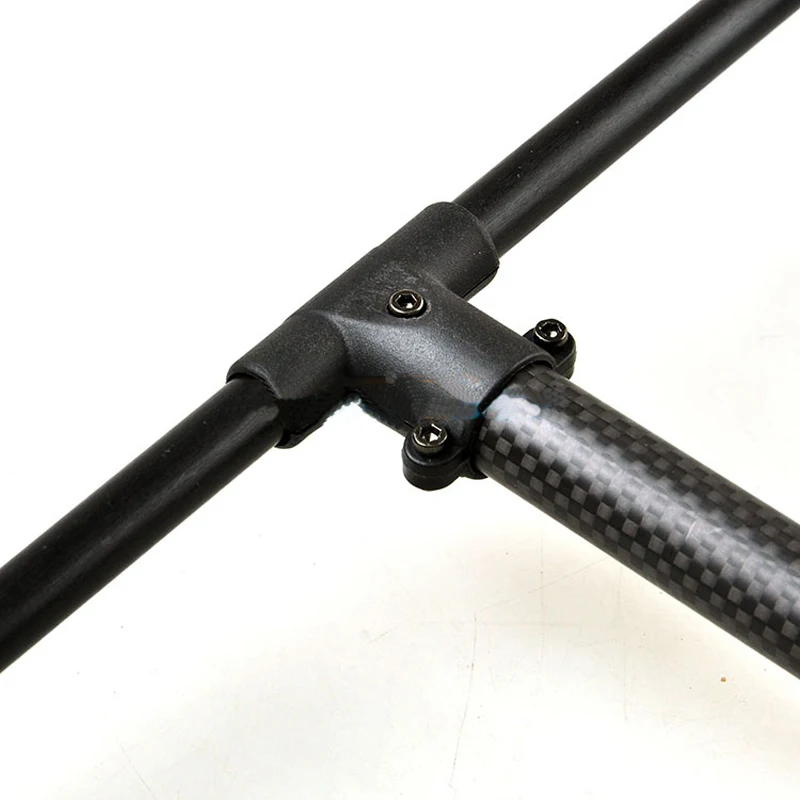 

Yuenhoang 4PCS T-shape Tee Joint 16mm to 10mm Three-way Tripod Connector for RC Model Multicopter Aircraft Landing Gear