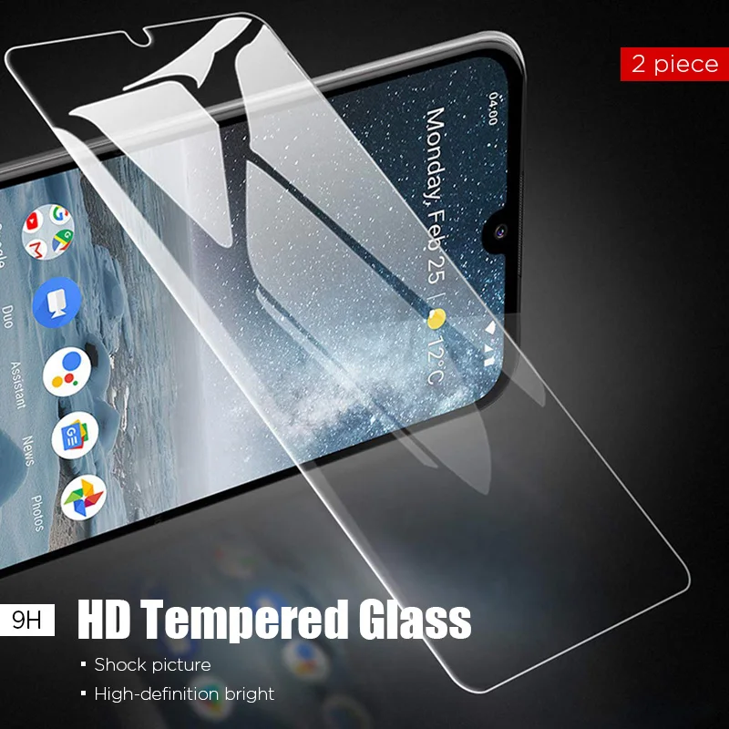 1/2 шт.! Защитное стекло для Nokia C5 Endi X71 X X2 закаленное Lumia 520 530 535 630 640 9H HD