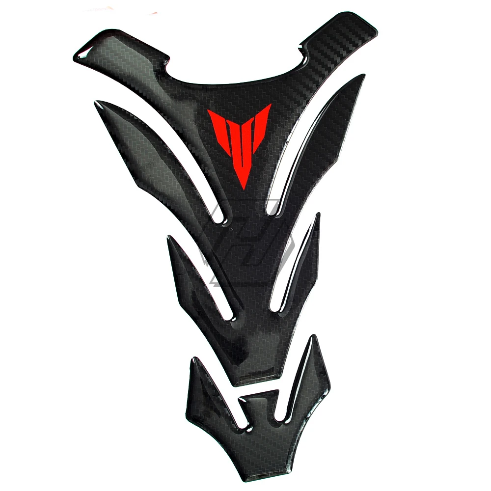 Для Yamaha MT01 MT03 MT09 MT10 MT 09 Tankpad 3D Carbon Look защитная накладка на бак мотоцикла|Наклейки и