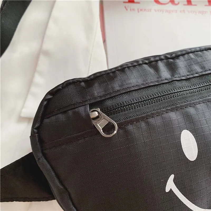 Детские забавные поясные сумки Маленькая нейлоновая нагрудная Сумочка с