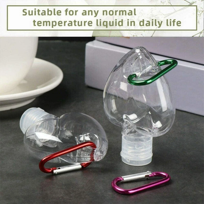 10 шт. 50 мл бутылки многоразового использования контейнеры для путешествий в