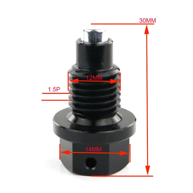 Заготовка Магнитная заглушка слива масла M12x1.5 для KTM 65 85 105 125 144 150 200 250 380SX 300 400 450 500
