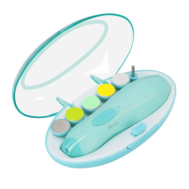 

Electric Baby Nail File Files Toddler Fingernails Toes Care Infant Safe Trimmer