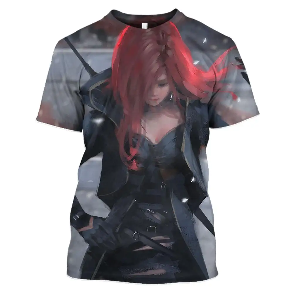 WSFK2019 новый продукт распродажа футболка с привидением нож покемон 3D печать одежда