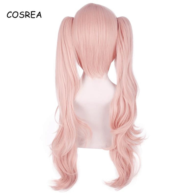 Danganronpa Cosplay Anime Enoshima Junko Costume Women Girl Halloween Carnival Party Dangan Ronpa Suit Clothes Wig |