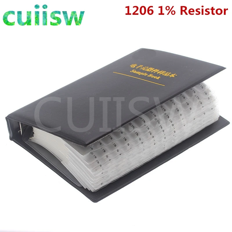 1206 SMD Resistor Sample Book 1% Tolerance 170valuesx50pcs=85000pcs Kit 0R~10M 0R-10M | Электронные компоненты и