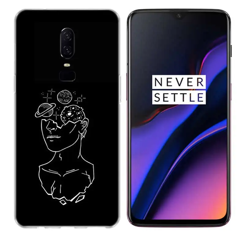 3D рельефный роскошный Мягкий ТПУ силиконовый чехол для телефона OnePlus One Plus 7 Pro 5 5T 6T