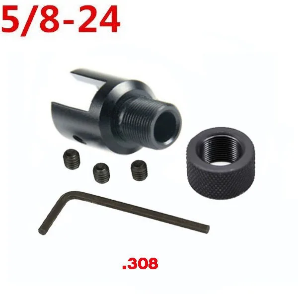Протектор цилиндрической резьбы для Ruger 10 22 10/22 адаптер намордника 1/2x28 и 5/8x24 Combo .223