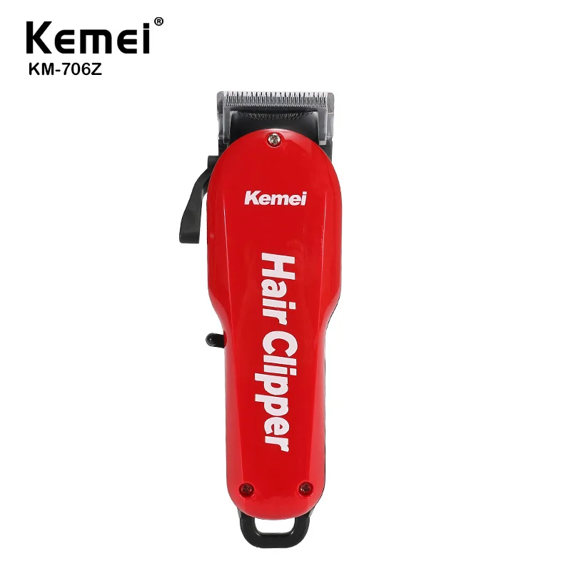 

Машинка для стрижки волос Kemei, профессиональная машинка для стрижки волос, перезаряжаемая электрическая машинка для бритья, бритва парикма...