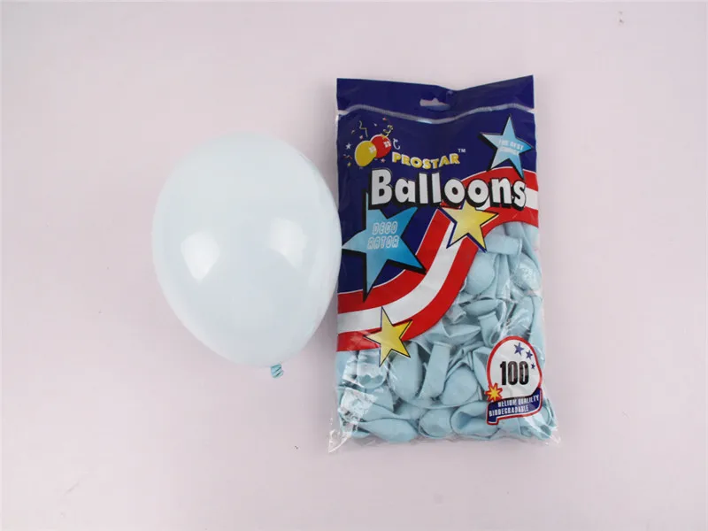 Macaron blue 100 шт 5 дюймовые жемчужные латексные мини-Воздушные шары серебристого цвета шампанского золотого цвета для вечеринки на день рождения надувные свадебные украшения PAT57 - Цвет: Macaron blue
