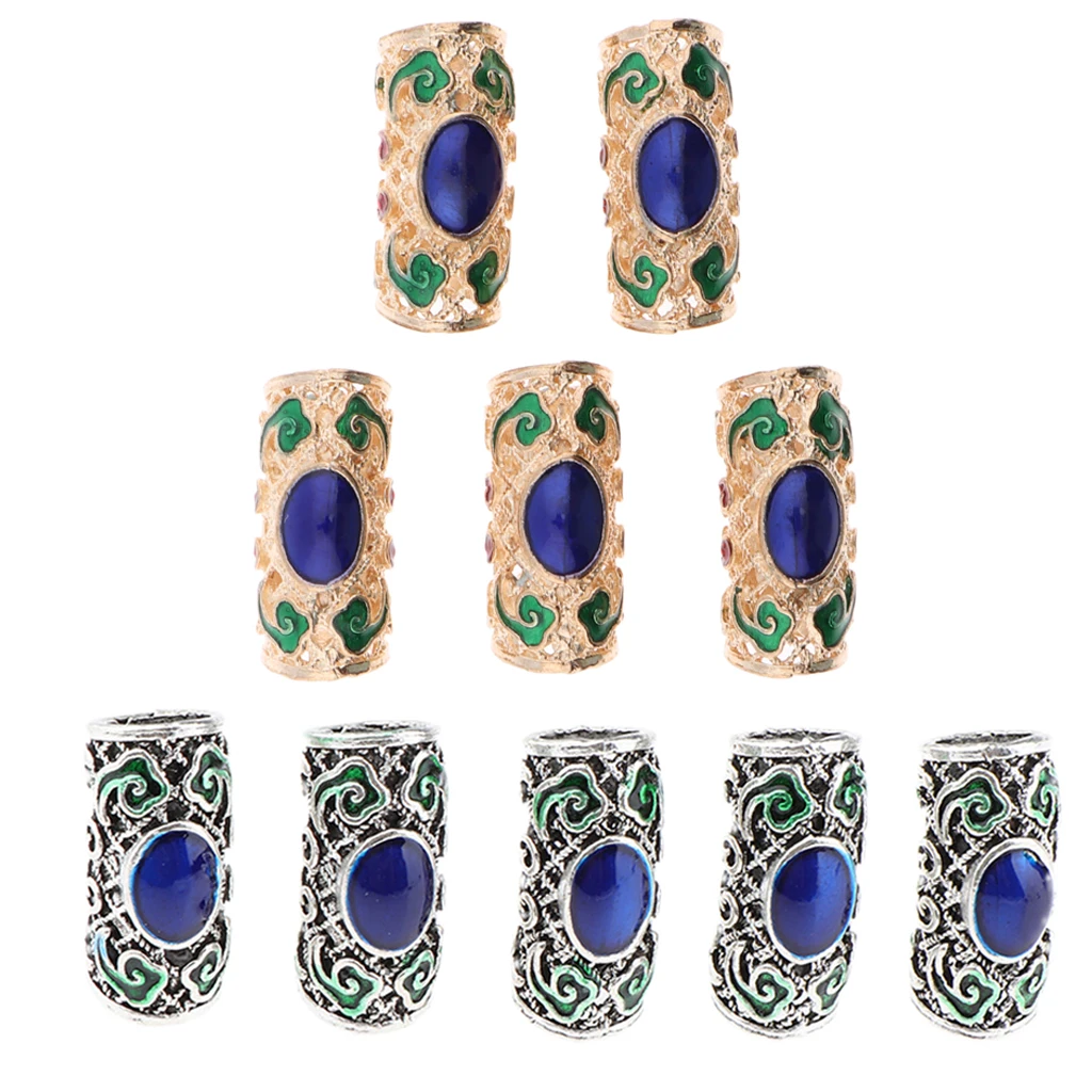 10 шт. антикварные зажимы для волос в оплетке | Шиньоны и парики