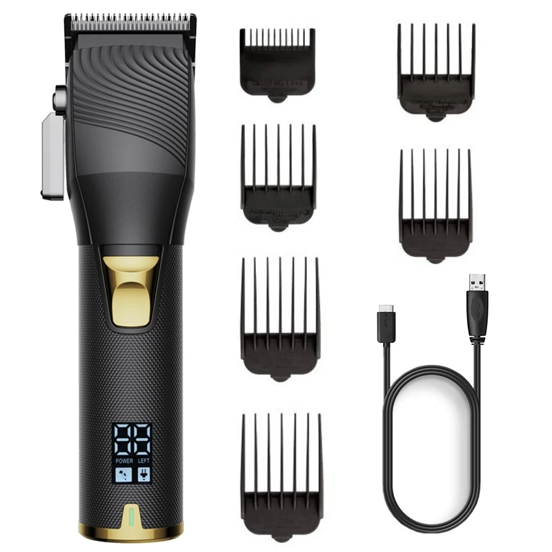 

professional rechargable hair clipper barber adjustment salon machine hair trimmer cord and cordless electric hair cutting tool