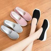 woman vulcanize shoes light breathable fashion comfortable sneakers women casual slip on flats running shoes for women 2021