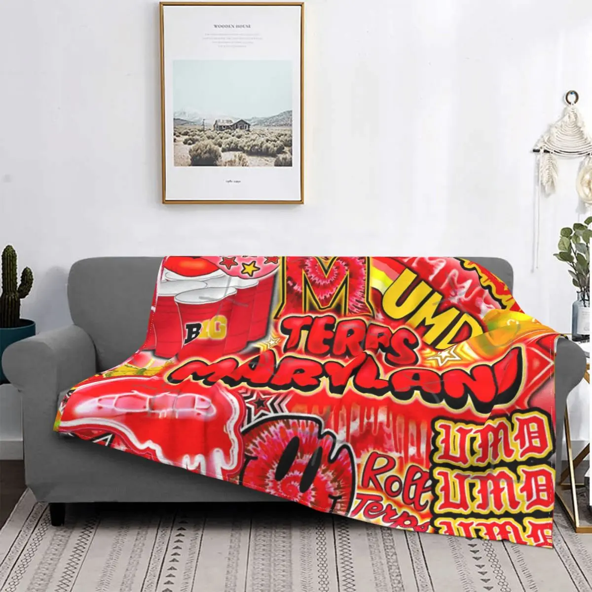 

U M D 2 0-Manta a cuadros para cama, sofá, toalla de playa, manta de verano, colcha de Picnic