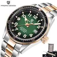 Pagani Design Business Automatic Watch Luxury Brand Fashion Watches Stainless Steel Waterproof 100M Male Mechanical Wristwatch