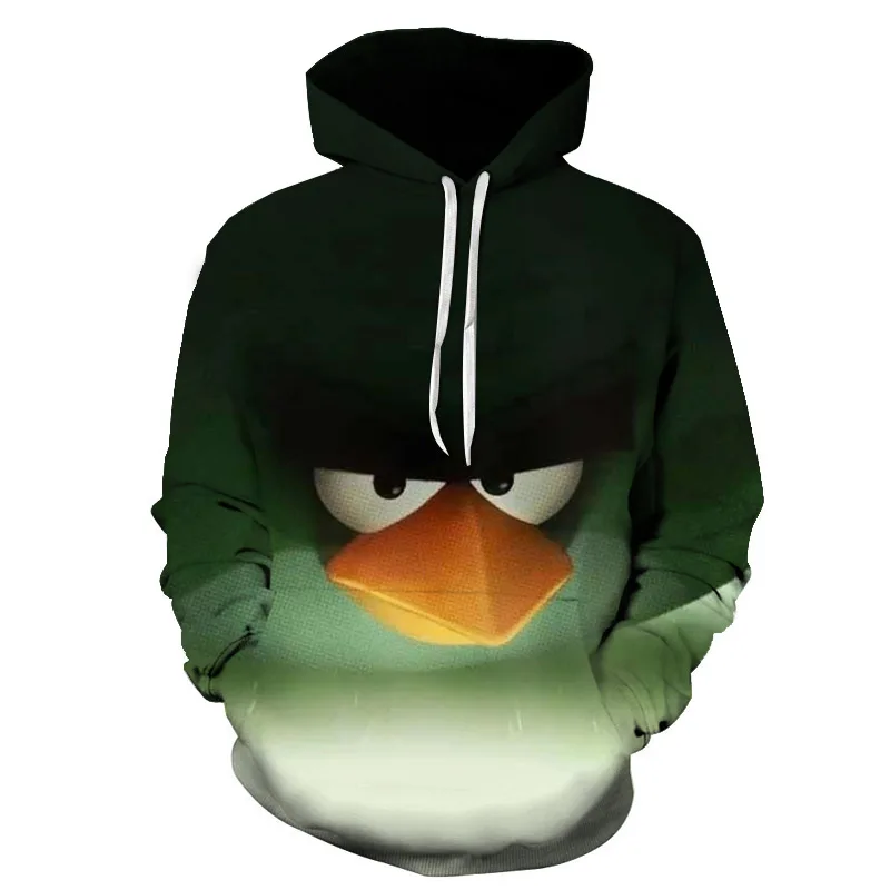 Стиль 3D принт Angry Birds Movie 2 толстовки с капюшоном горячая распродажа мужская и женская уличная одежда Angry Birds 2 повседневные толстовки