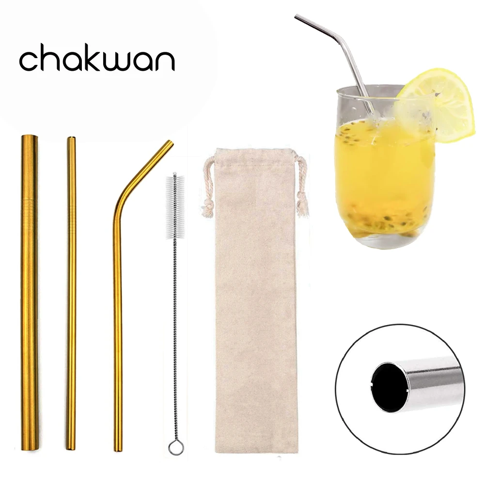 Многофункциональные цветные питьевые соломинки многократного использования из