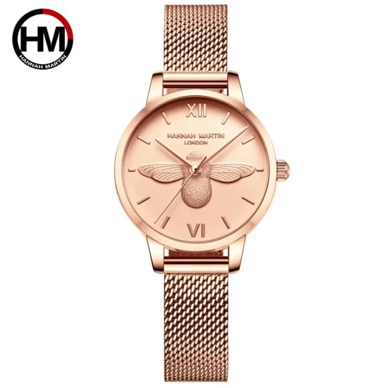 Модные брендовые французские женские наручные часы элегантное платье сетка