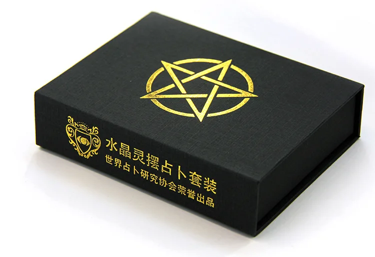 

Taro tablecloth Taro brand transparent crystal ling pendulum special accessories props.