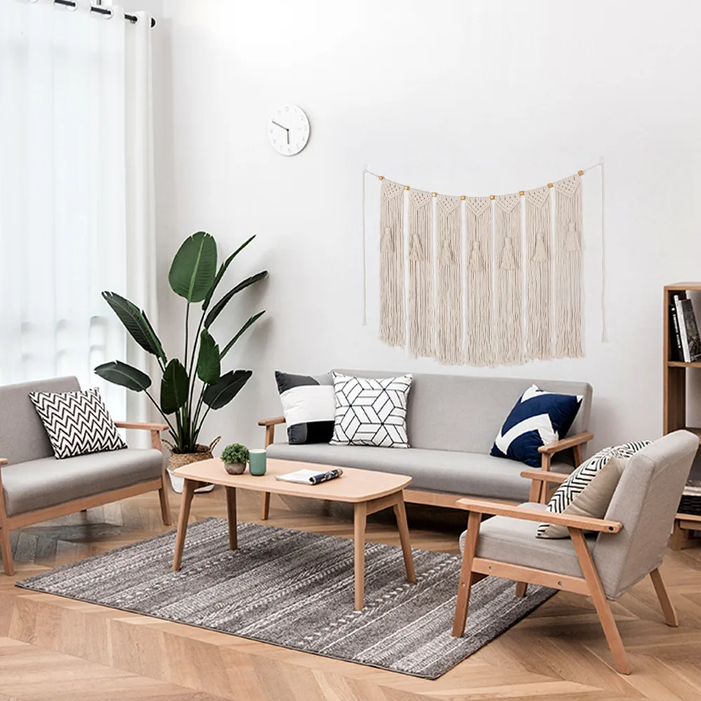 Настенный Гобелен макраме для спальни дома двери окна занавески свадебный фон