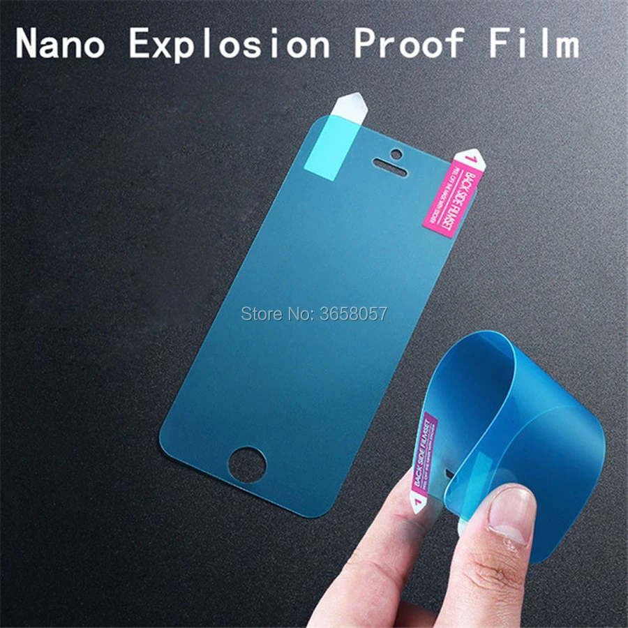 100pcs soft explosion proof nano protection film for iphone 11 pro max xs max xr 8 7plus 6s screen protector not tempered glass free global shipping