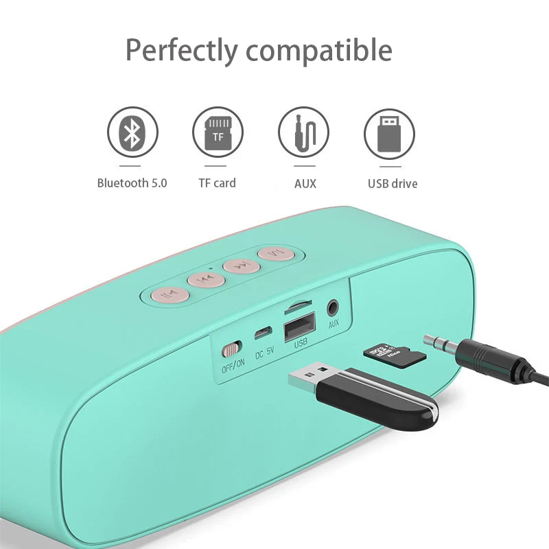 Искусственный интеллект Аудио двойной колонки Встроенный беспроводной Bluetooth