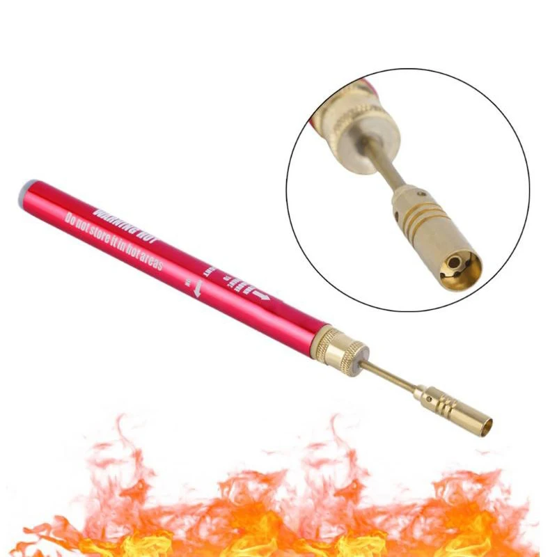 

Multi-functional Gas Blow Tool Welding Torch Mini Welding Iron Cordless Welding Soldering Pen Burner For PVC Pipe Bending