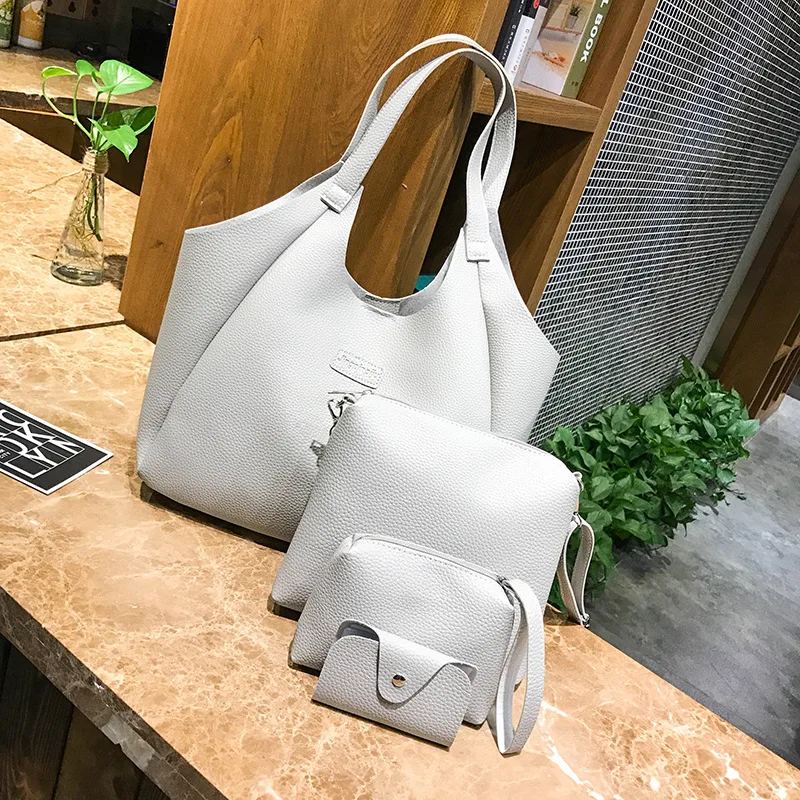 2019 Новый JIULIN высокого качества pu кожа четыре части Портативный моды большой