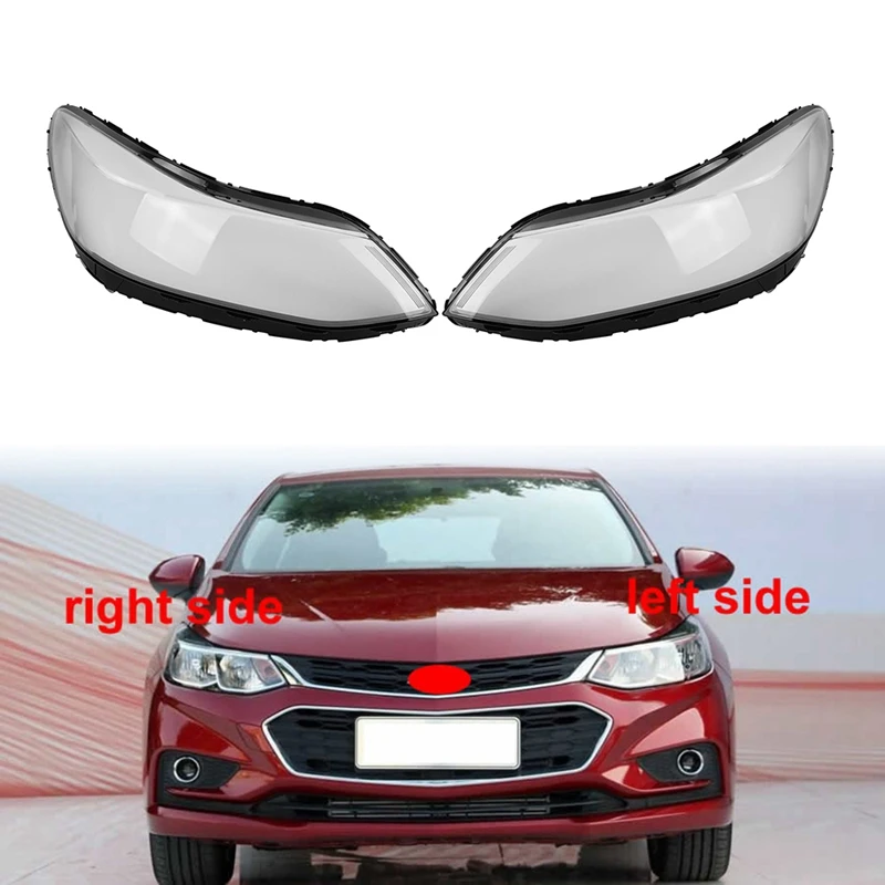 

For Chevrolet Cruze 2015-2017 Headlight Shell Lamp Shade Transparent Lens Cover Headlight Cover