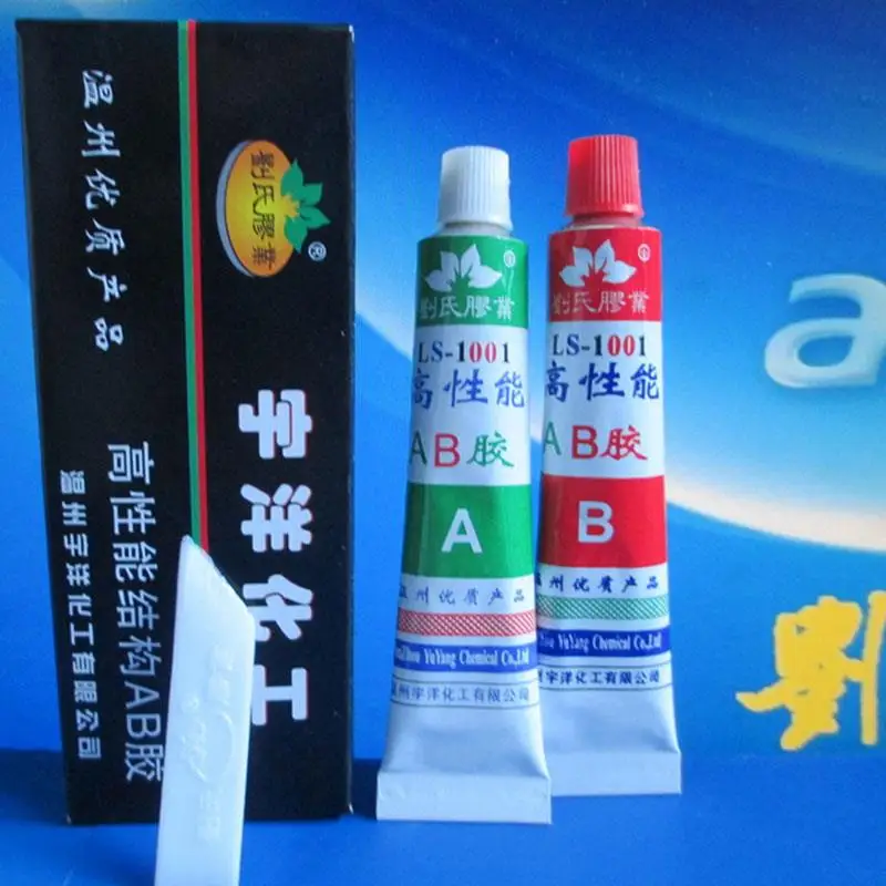 Хобби пластмассовые палочки A + B для клея дерево с палочкой клей металла