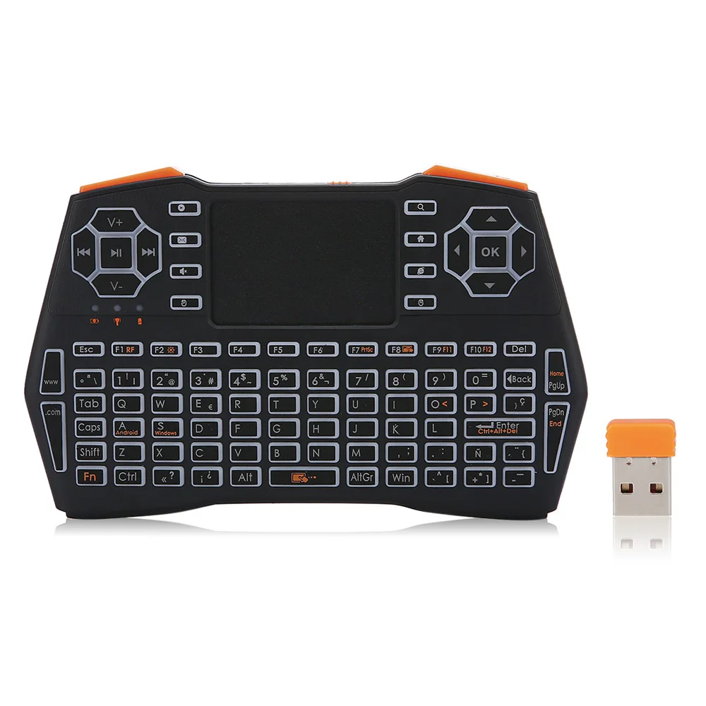 2 4 г воздушная мышь с аккумулятором трехцветная Подсветка мини Беспроводной