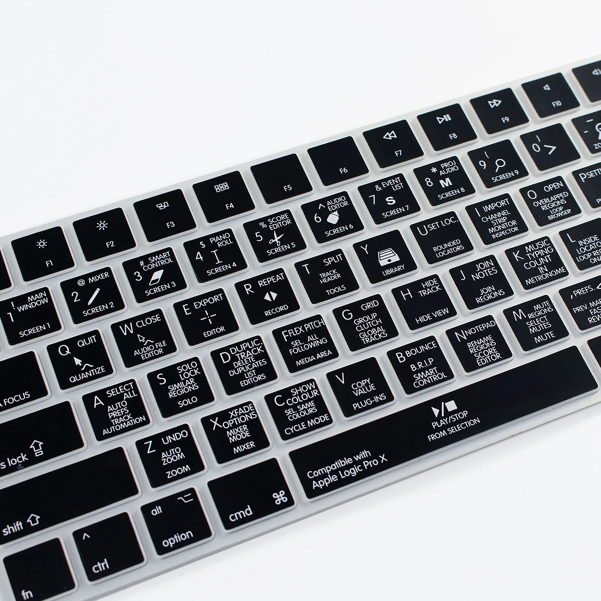 HRH Serato DJ Traktor Pro 2/Traktor Kontrol S4 VIM ярлыки клавиатуры Чехлы силиконовая кожа для Apple Magic Keyboard MLA22B/A US