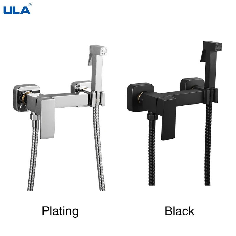 Латунный смеситель для биде ULA опрыскиватель ванной комнаты туалета аксессуары