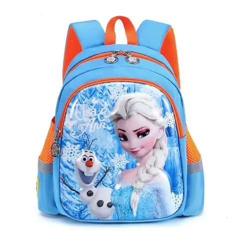 Милый школьный рюкзак «Холодное сердце», сумки для Снежной королевы, детская игрушка Эльзы Олафа, рюкзак для кукол для девочек