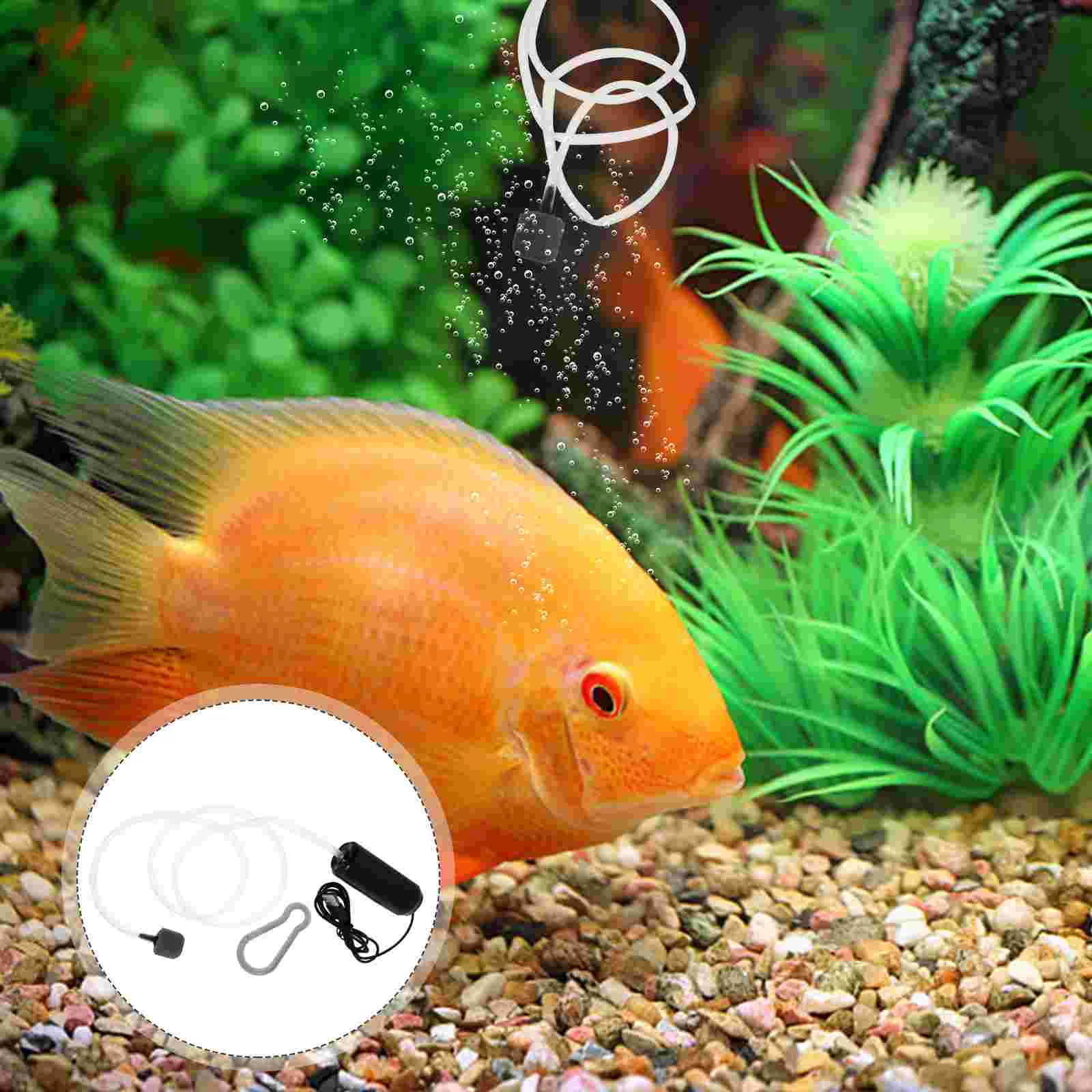 1 Набор Мини кислородных фотоэлементов насос для аквариума USB дизайнерский