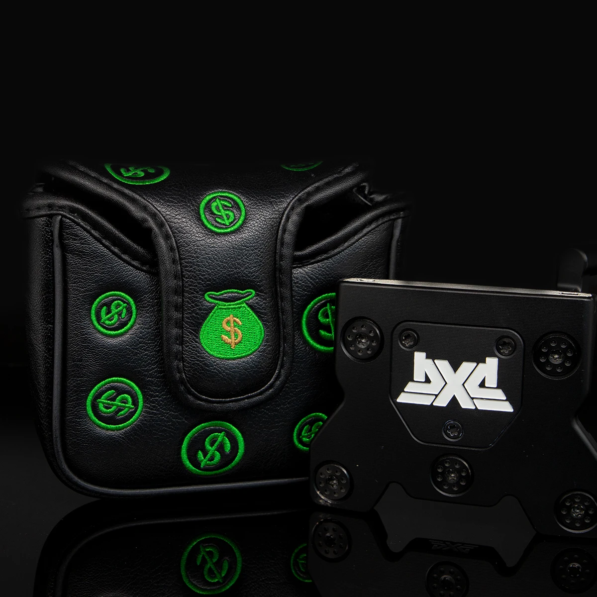 Новинка чехол для клюшки гольфа Дизайн доллара США кожаные головные уборы клюшек