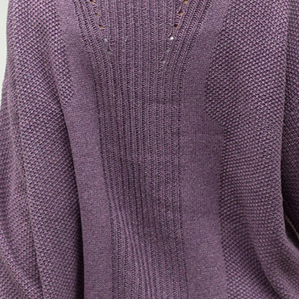 Женский кардиган с открытым передом размера плюс элегантный вязаный свитер