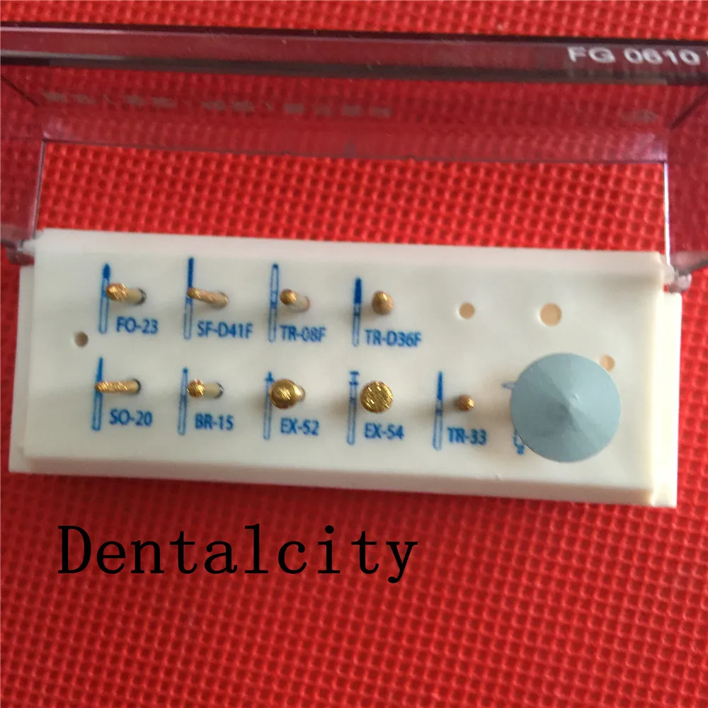 Набор для подготовки зубных боров противоположных и керамических циркониевых