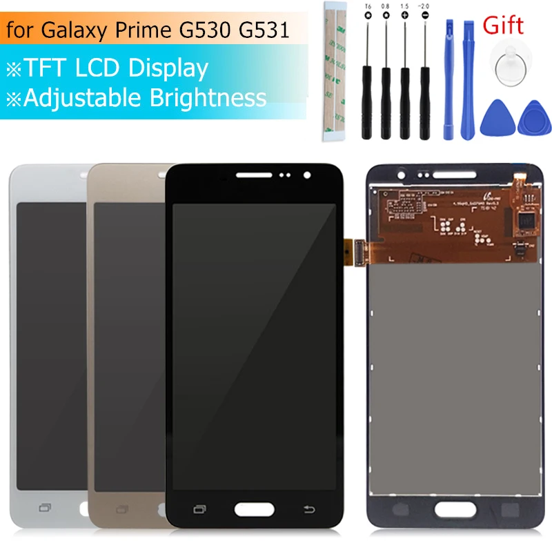 Для samsung GALAXY Grand Prime дисплей g530 ЖК-дисплей кодирующий преобразователь сенсорного экрана в сборе G531H G531f G531FZ дисплей Запчасти