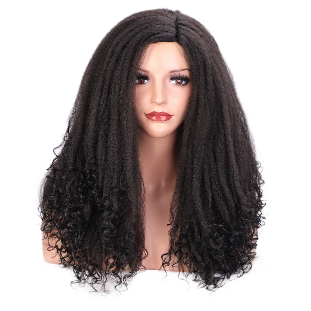 Весна солнце 22 &quotМарли косички парик Синтетический Омбре афро кудрявые парики