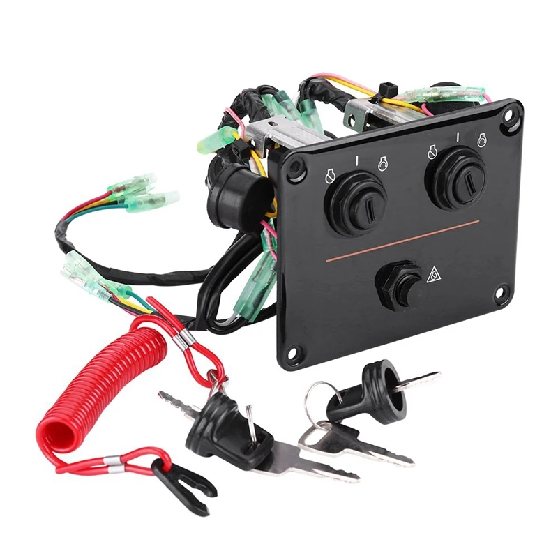 Комплект кнопочных панелей с двумя двигателями для подвесного двигателя Yamaha 6K1