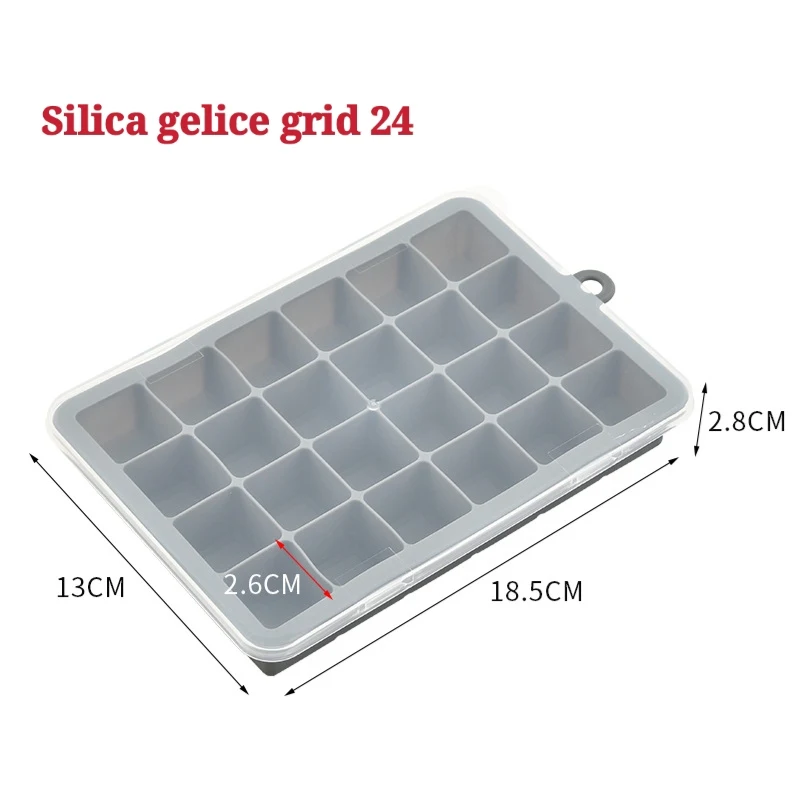 

6/24 Ice Ball Mold Silicone Ice Cube Trays Whiskey Ice Ball Maker 6 Silicone Molds Maker For Party Bar