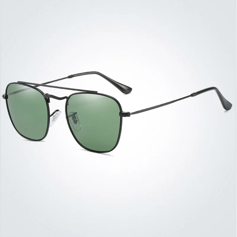 

Classic Polarized Sunglasses Brand Design Men Metal Square Driving Sun Glasses Women Luxury UV400 Sunglass Shades Oculos de sol