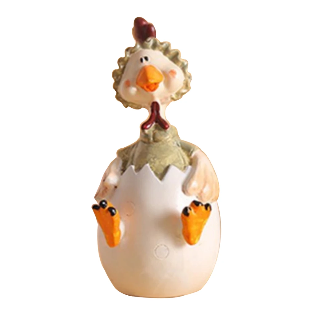 

Cute Chicken Furnishings Ornament Evenly Colored For Bedroom Office