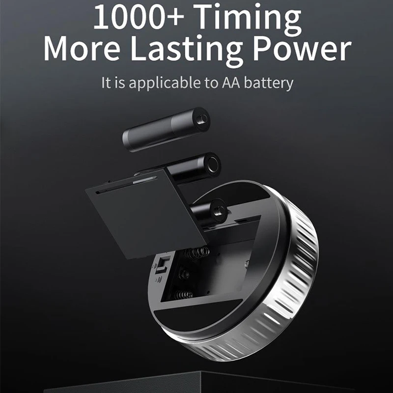 СВЕТОДИОДНЫЙ цифровой магнитный Таймер для приготовления пищи душ учебный