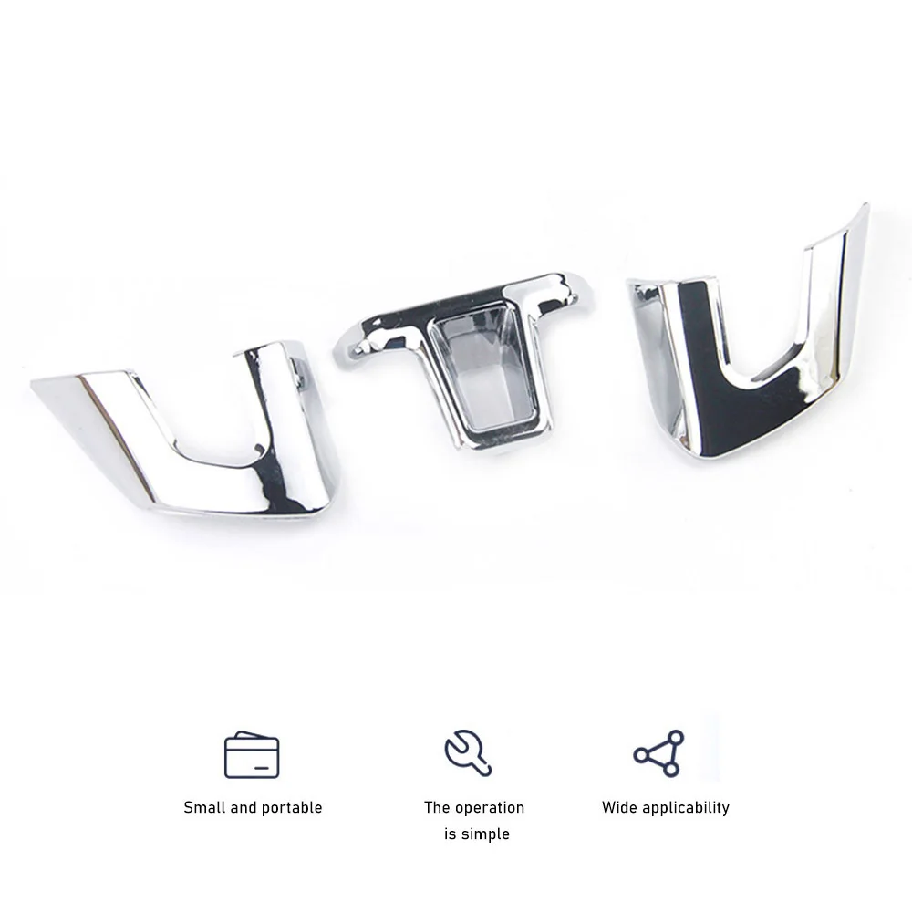 

3pcs Car Steering Wheel Sticker Trim Covers For Volkswagen VW Golf 6 Polo Bora Sagitar 2011 2012 Auto Interior Accessories