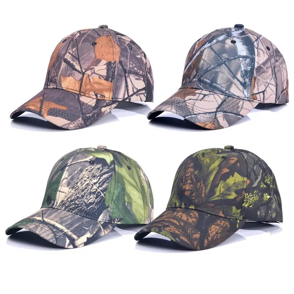 

2019 New Camo Baseball Cap Men Outdoor Hunting Camouflage Jungle Hat Tactical Hiking Casquette Hats